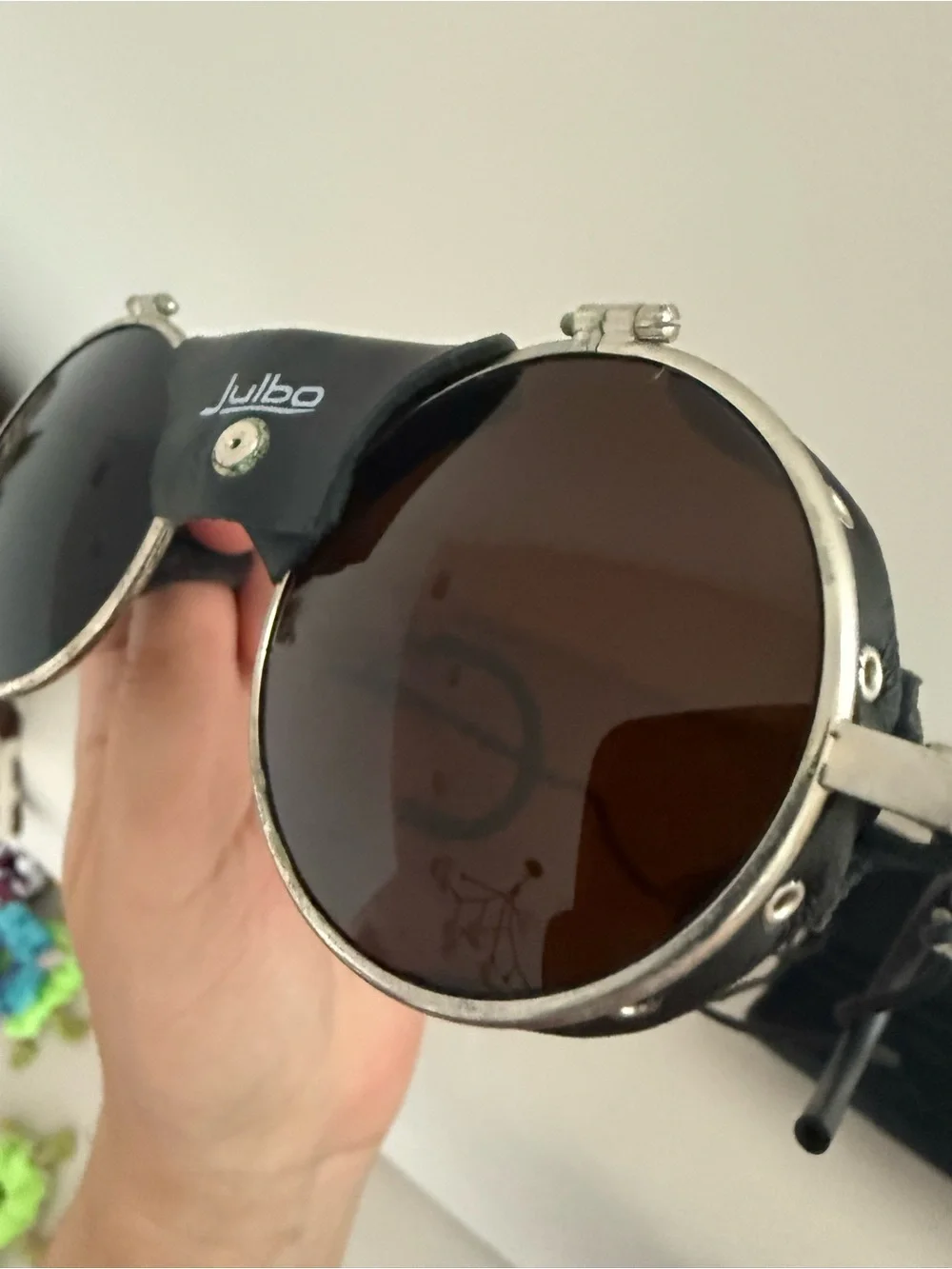 Julbo Glacier Sunglasses - Round Metal Frame